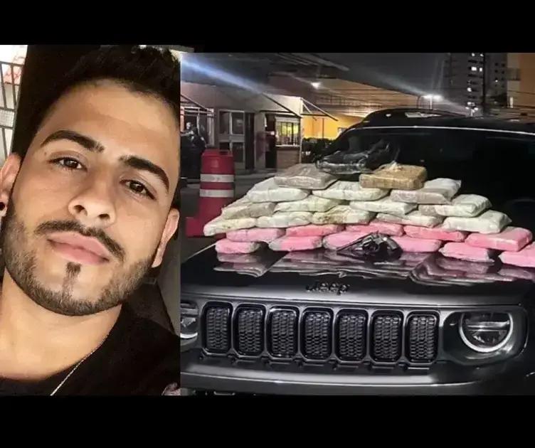 Primo de Nikolas Ferreira é preso com 30kg de maconha e ironiza legalização