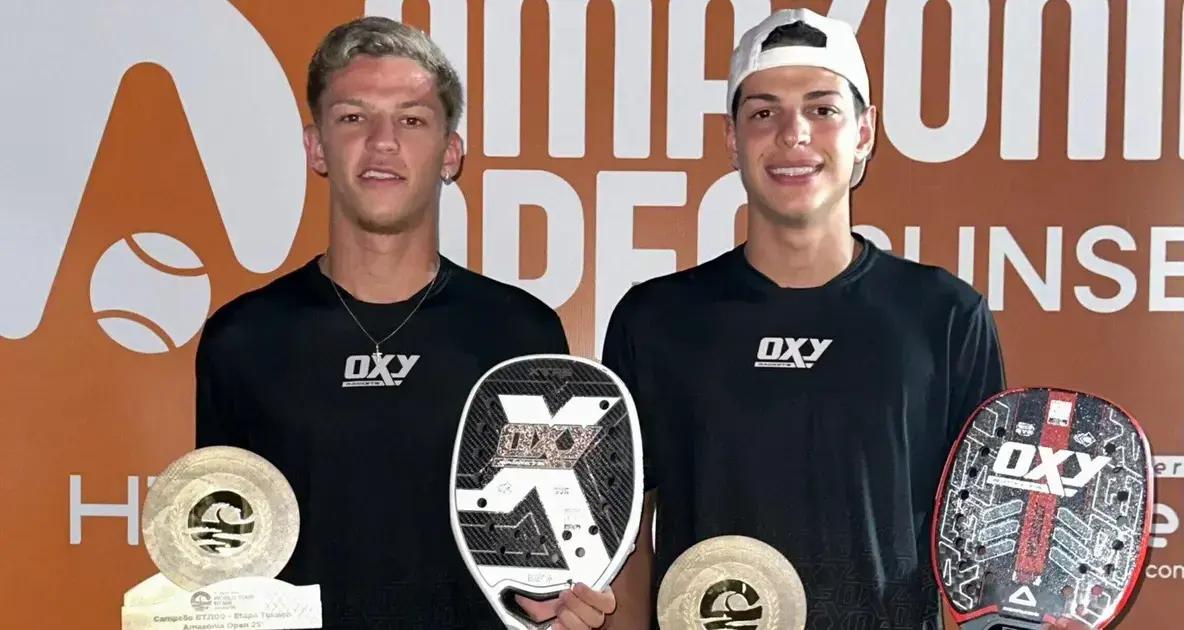 Dupla de Itu conquista título e garante vaga em torneio internacional de beach tennis