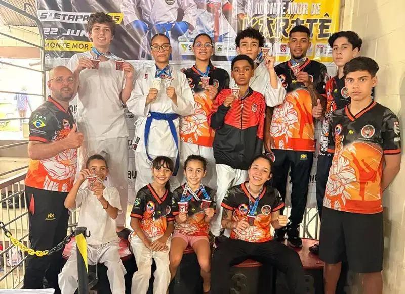 Equipe Kenichi Ryo Brilha em Monte Mor com 11 Medalhas