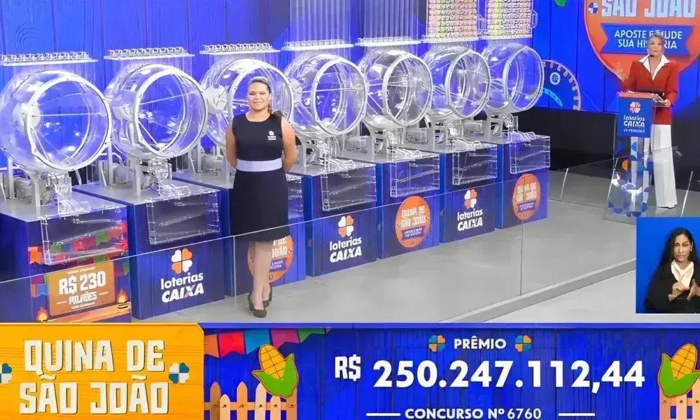 Histórico Sorteio da Quina de São João 2025 Realiza Recorde com 13 Ganhadores e Prêmio de R$ 250 milhões