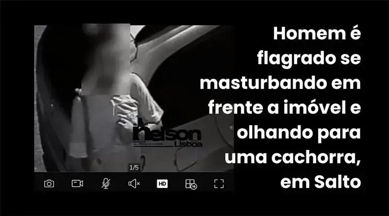 Homem flagrado em ato obsceno frente a residência em Salto