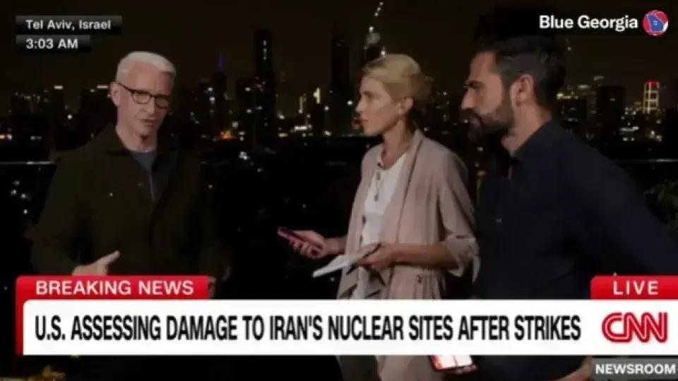 Jornalistas Abandonam Transmissão Ao Vivo Durante Conflito em Israel