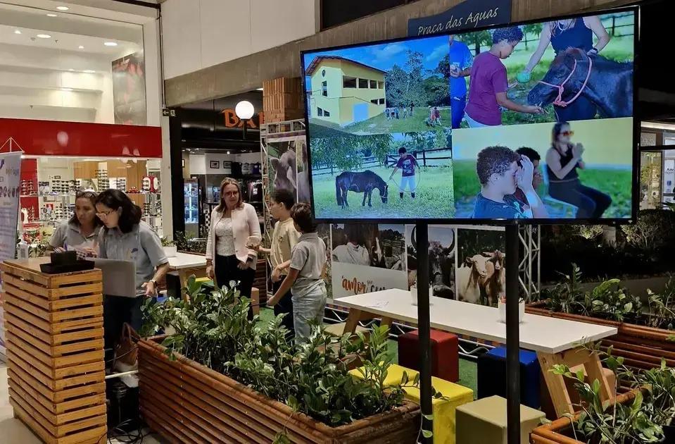 Praça de Eventos do Plaza Shopping Itu recebe atração com cães terapeutas até dia 6 de julho