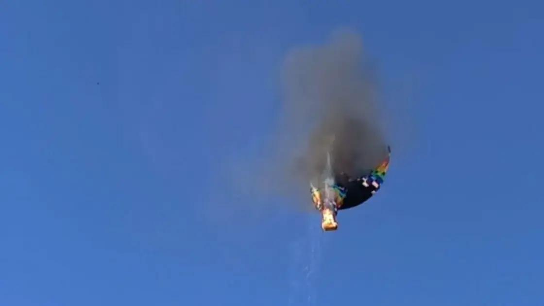 Queda De Balão Em SC: Hospital Atualiza Estado De Saúde Das Vítimas