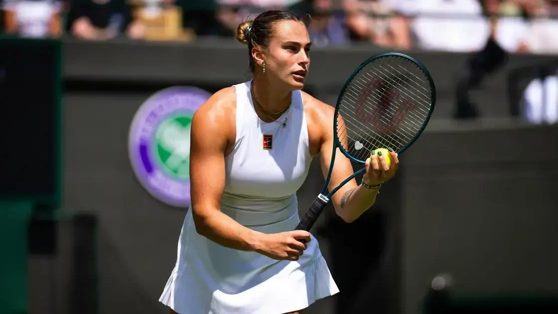 Sabalenka estreia com vitória em Wimbledon e busca título inédito na grama de Londres