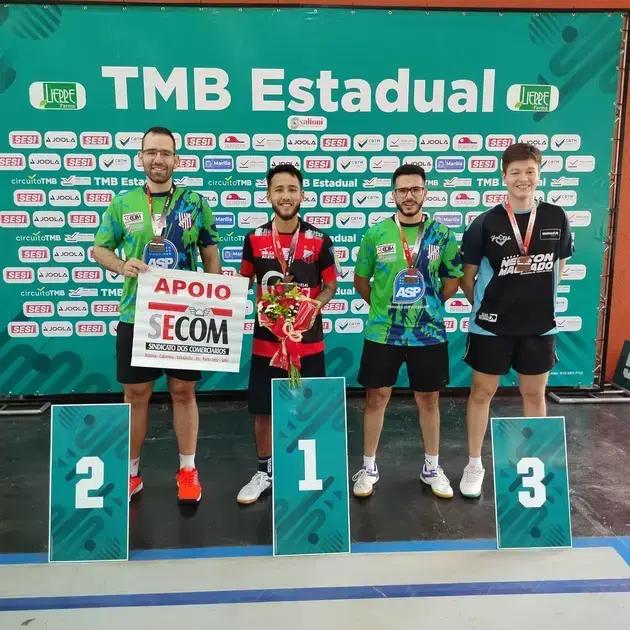 Salto Brilha com Cinco Medalhas na 3ª Etapa do Ranking Paulista de Tênis de Mesa