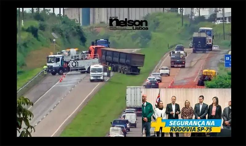 Segurança na SP-75: autoridades e concessionária discutem melhorias na rodovia