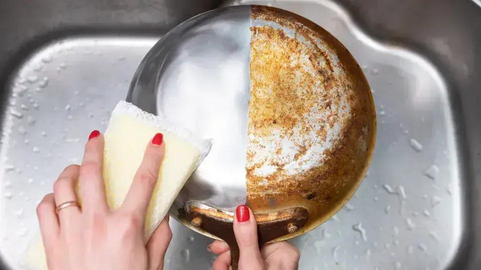 Dicas práticas para limpar panelas queimadas usando bicarbonato de sódio