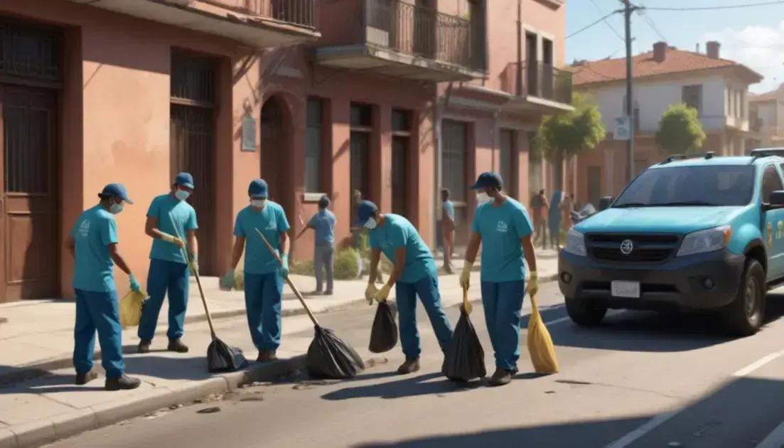 Equipe de manutenção de Itu realiza ação de retirada de entulhos no Jardim Europa