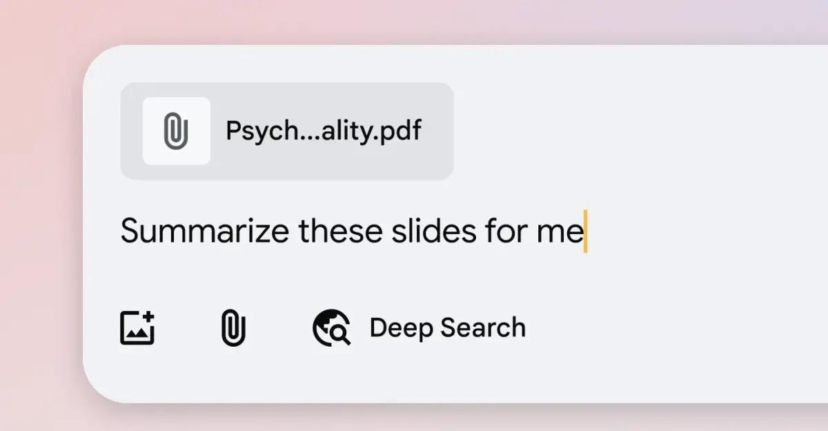 Google amplia AI Mode com upload de PDFs e novas funções para educação e produtividade