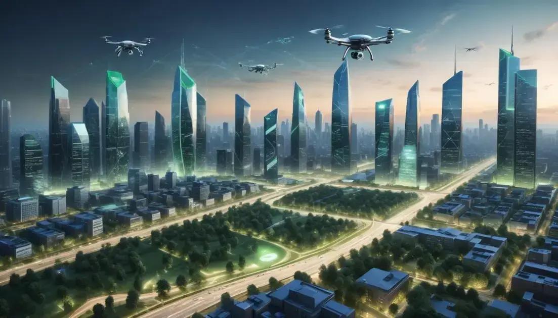 Inovação e tecnologia: Como elas moldam o futuro das cidades inteligentes em 2025