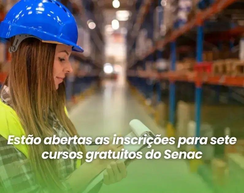 Inscrições abertas para cursos gratuitos do Senac em parceria com a prefeitura de Salto