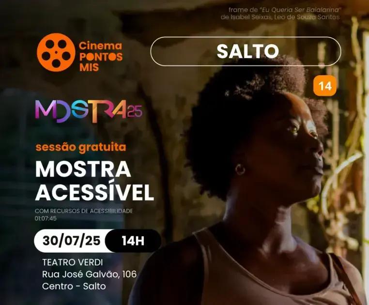 Mostra Livre de Cinema movimenta Salto com programação diversa e gratuita