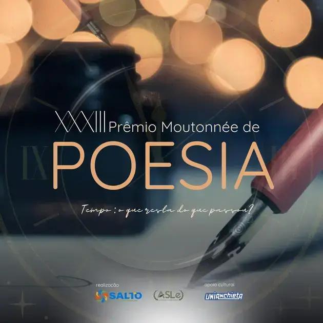 Salto promove 33ª edição do Prêmio Moutonnée de Poesia com tema sobre o tempo