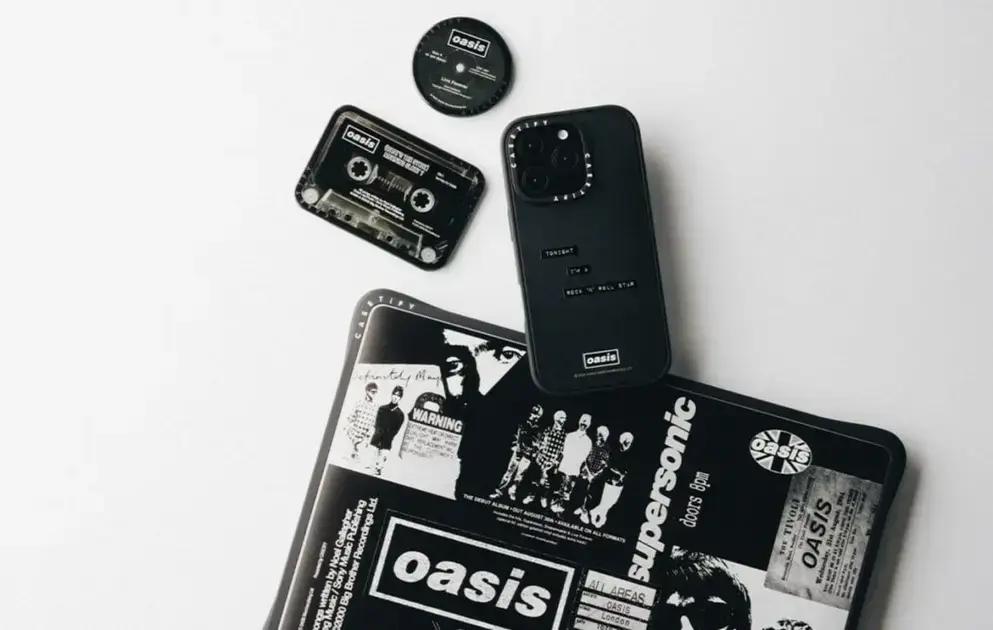 Coleção de capas de celular do Oasis une estilo e proteção para fãs apaixonados