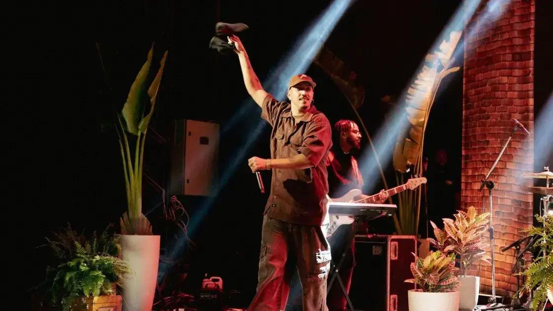 Delacruz conquista o palco e registra seu primeiro DVD em São Paulo com sucesso