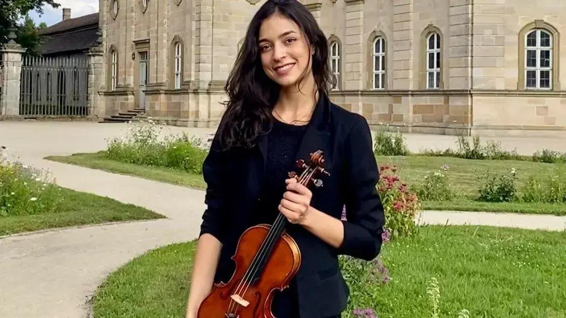 Jovem violinista conquista estudo de doutorado em cinco universidades nos EUA