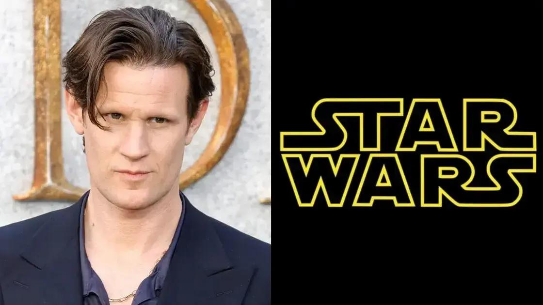 Novo filme Star Wars: Starfighter com Matt Smith no elenco de vilões