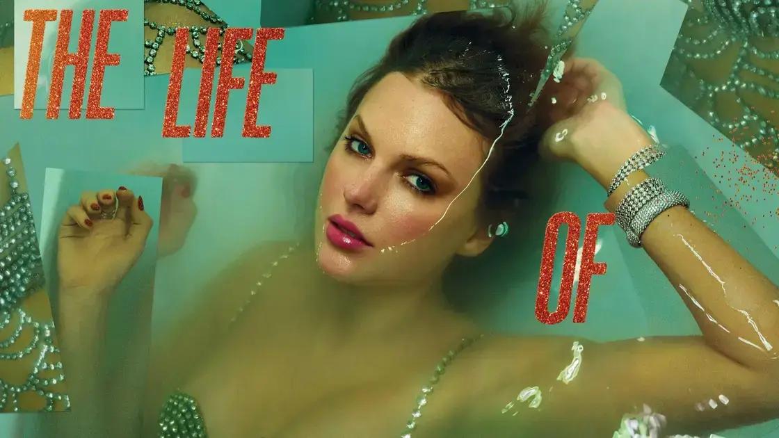 Taylor Swift revela detalhes do seu novo álbum 'The Life of a Showgirl' com lançamento em outubro