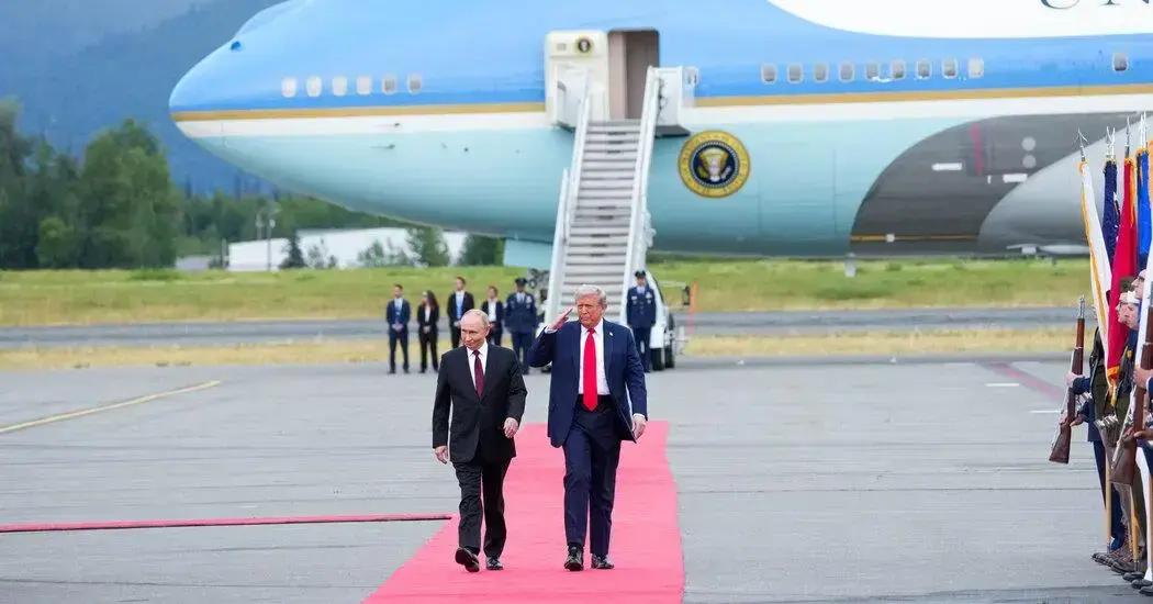 Trump e Putin mostram amizade na Alaska, mas não chegam a acordo sobre a Ucrânia